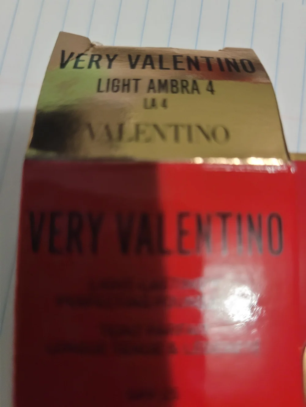 Very Valentino In Shade La4 Light Ambra